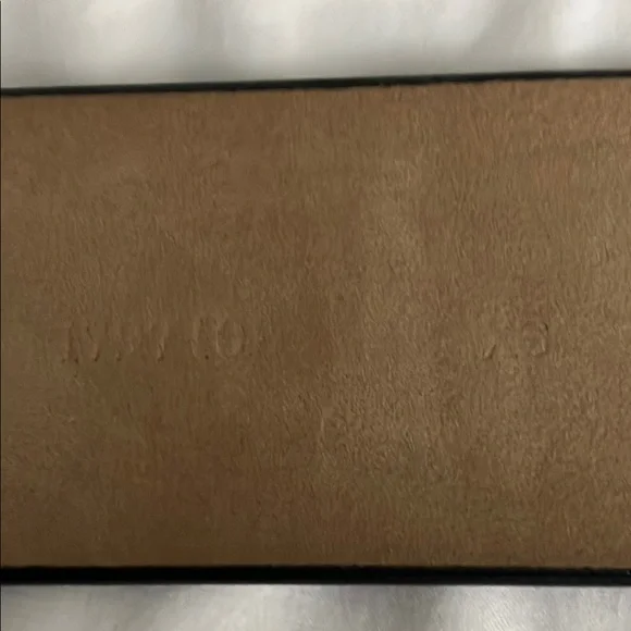 Ann Taylor Paten Leather Black Belt. Size XS. Measures 36”. Gently worn. - Picture 6 of 8